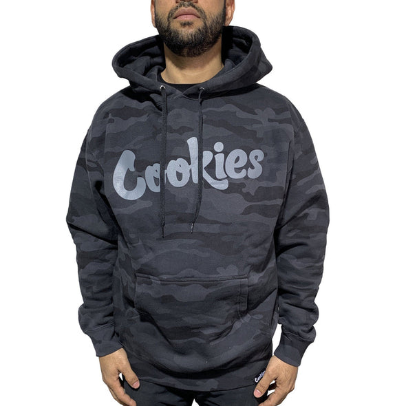 Cookies Black Camo Logo Hoodie